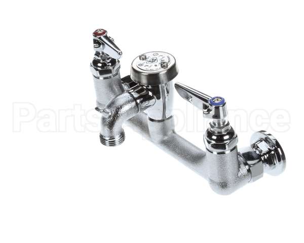 B-0674-RGH T&S Brass Service Sink Faucet, Wall Mount, 8 Cente