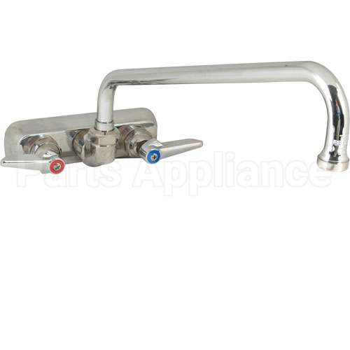 B-1108 Compatible TS Brass Faucet, 3.5"Wall, 12"Spt, Leadfre
