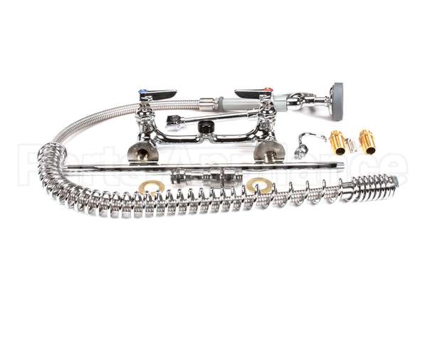 B-2278 T&S Brass Prerinse 8 Wall Mount Base Vacuum Bre