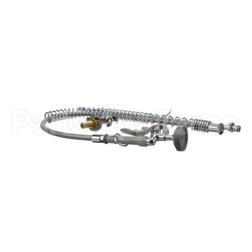 B-2285 T&S Brass Pre-Rinse, Spring Action, Deck Mount, Si