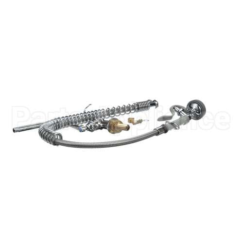 B-2285 T&S Brass Pre-Rinse, Spring Action, Deck Mount, Si