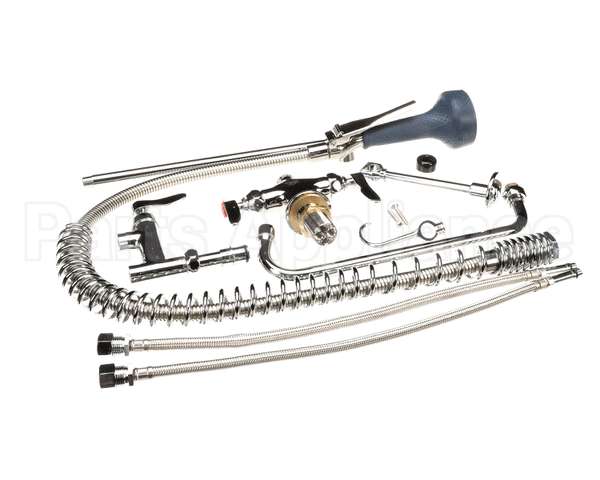 B-2338-08 T&S Brass Prerinse Unit: Single Hole Base Wall B