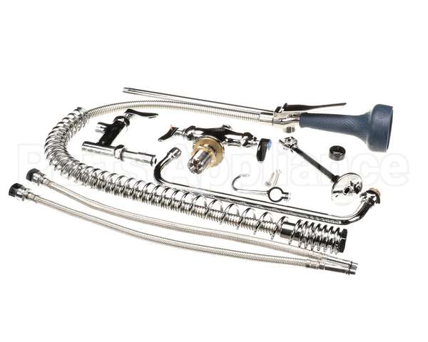 B-2338-08 T&S Brass Prerinse Unit: Single Hole Base Wall B