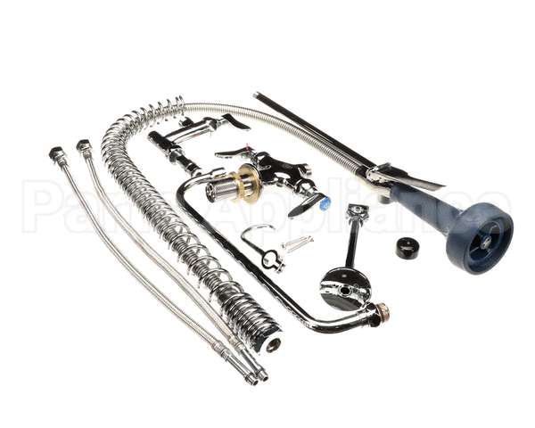 B-2338-08 T&S Brass Prerinse Unit: Single Hole Base Wall B