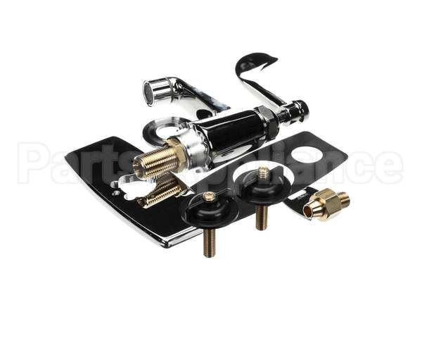 B-2460 T&S Brass Lavatory Faucet: Single Temp, Cerama, De