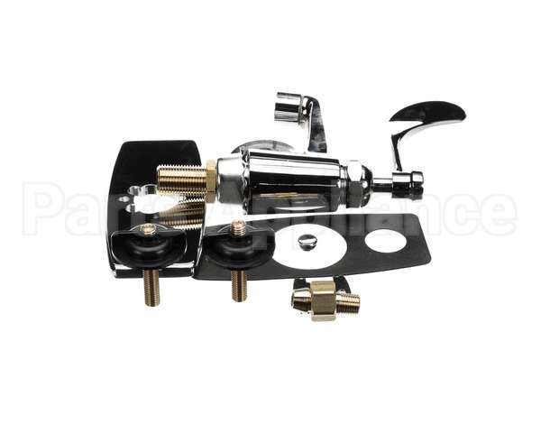 B-2460 T&S Brass Lavatory Faucet: Single Temp, Cerama, De