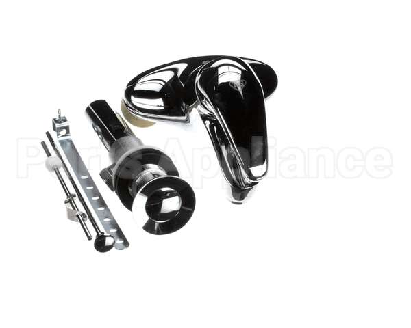 B-2710 T&S Brass Single Lever Faucet, 4 Centerset, 4 Hand