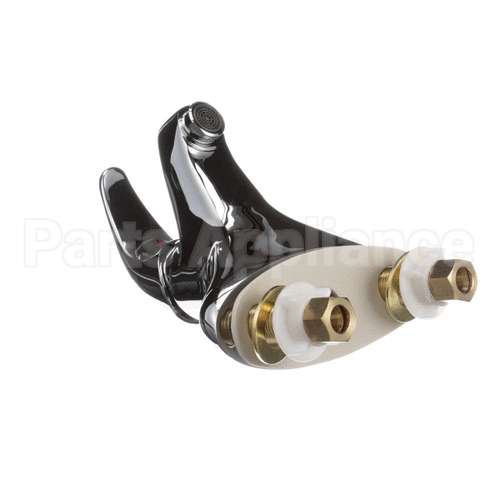 B-2711 T&S Brass Single Lever Faucet, 4 Centerset, 4 Hand