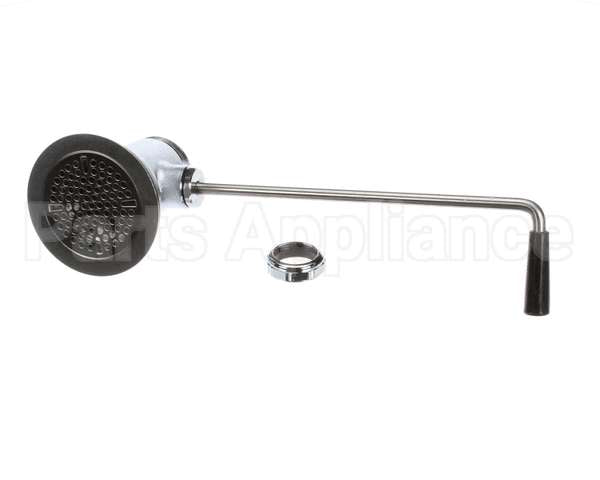 B-3942 T&S Brass Waste Drain Valve, Twist Handle, 3 X 2