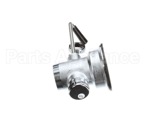 B-3942-XS T&S Brass Waste Drain Valve, Short Twist Handle, 3