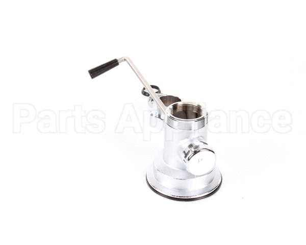 B-3950 T&S Brass Waste Drain Valve, Twist Handle, 3-1/2"