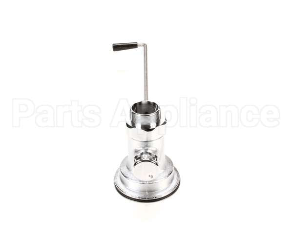B-3950-XL T&S Brass Waste Drain Valve, Long Twist Handle, 3-
