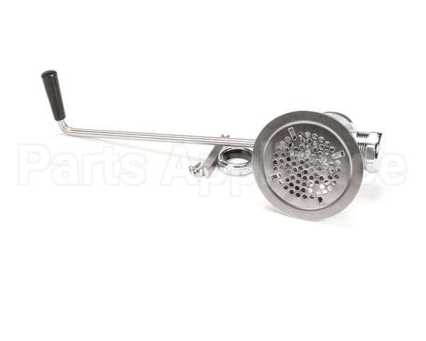 B-3952-VR T&S Brass Waste Drain Valve, Twist Handle, 3-1/2 X