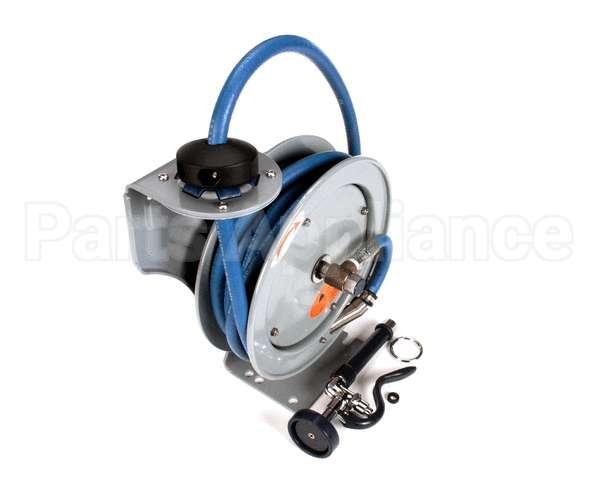 B-7212-01 T&S Brass Hose Reel, Open, Epoxy Coated, 3/8 Id X