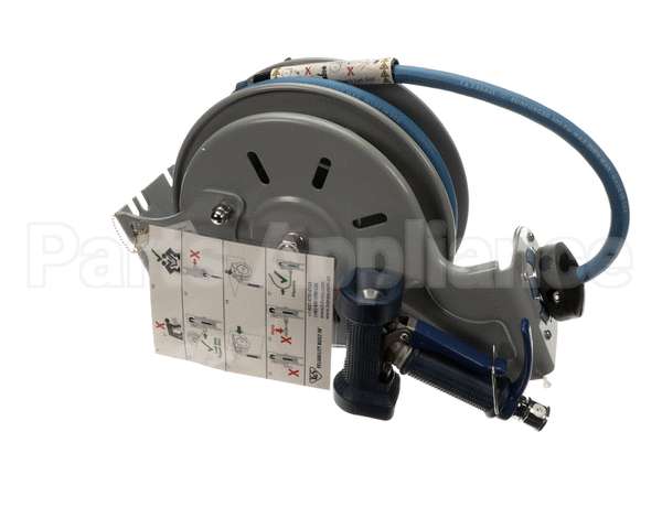 B-7212-05 T&S Brass Hose Reel Open Epoxy Coated 38X15'