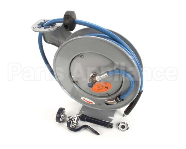 B-7232-01 T&S Brass Hose Reel, Open, Epoxy Coated Steel, 3/8