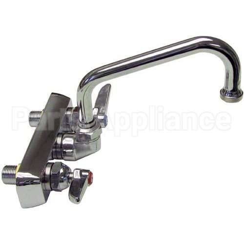B1115 Compatible TS Brass Faucet 4" Ctr Wall 6" Noz