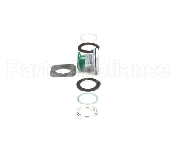 B137 Edlund Button, Green Mshrm Push, 800T