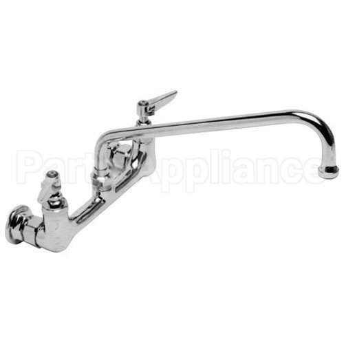 B231M Compatible TS Brass Faucet 8" Ctr Wall 12" Noz