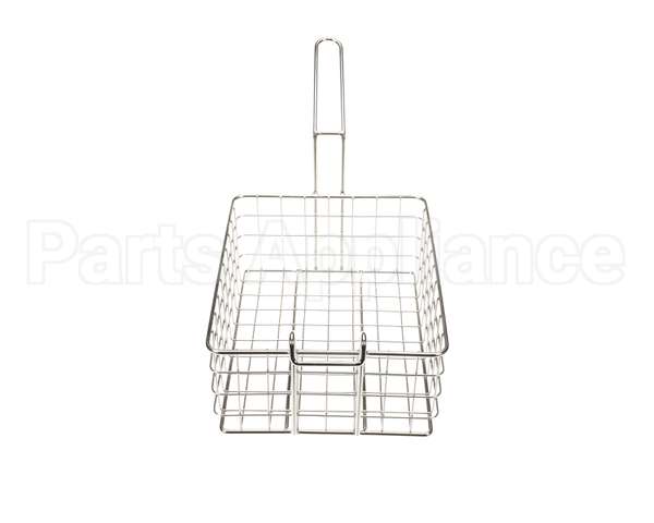 B313 Ayr King Half-Size S/S Wire Basket W/ H