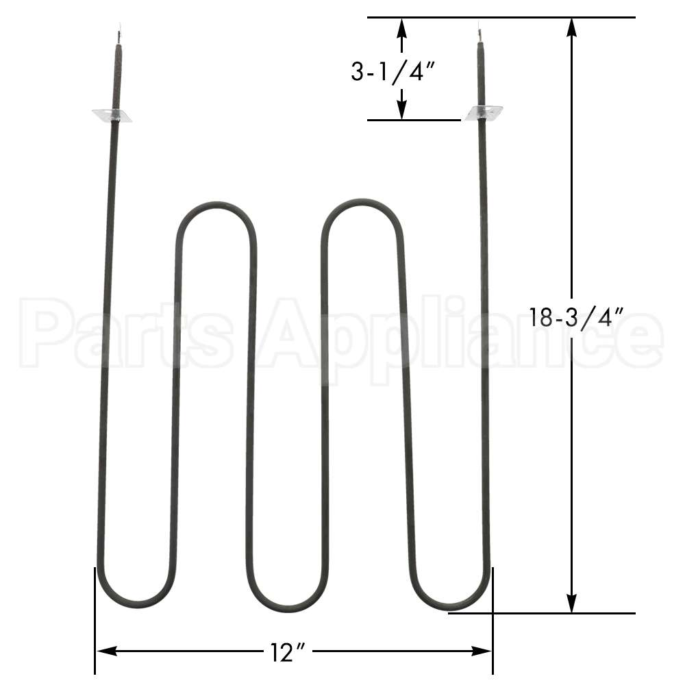 B3301 Broil Element Compatible