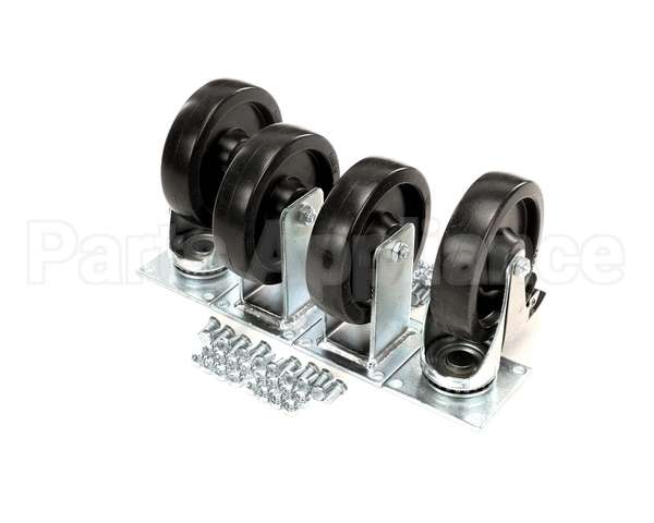 B3902701-C Pitco Ctr,6 Set(5Whl) Swivel Rgd