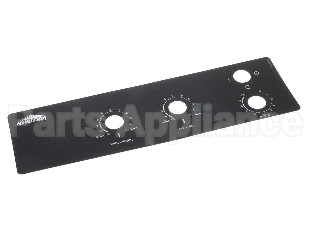 B401401 Vollrath Label, Control Ct4