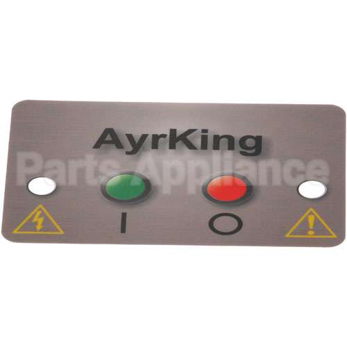 B531 Compatible Ayrking Sticker, Mylar Ctrl Brd