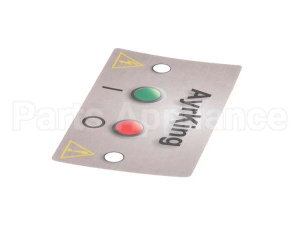 B531 Ayr King Mylar Control Board Sticker Fo