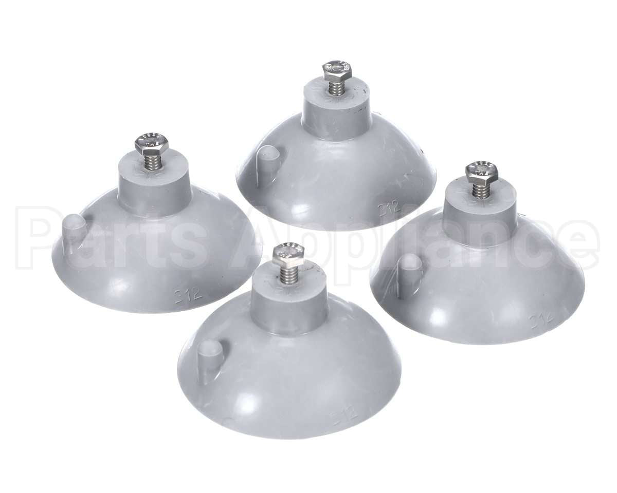 BCC42-2-10K Biro Suction Cup Mounting Kit (Set Of 4 Cups)