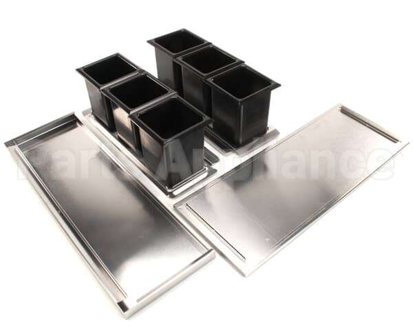 BW6-36R Perlick Ice Chest Bottle Wells, 6, Ts