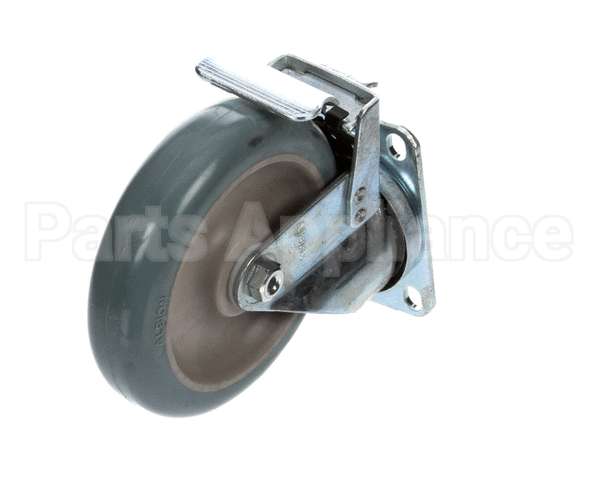 PC175-1 Biro Caster, 5 In. Dia, Total Lock Swivel