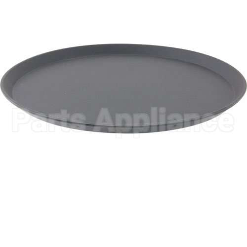 CAM1600TL110 Compatible Cambro Tray, 16"Rd, Black, Treadlite