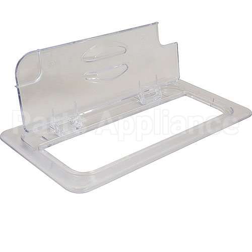 CAM30CWLN135 Compatible Cambro Cover Third Notched -135 Clear