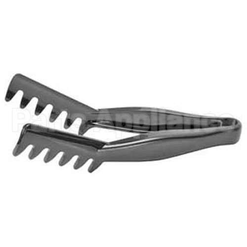 CAMTGA8110 Compatible Cambro Tongs, 8"L, Angled, Lugano, Blk