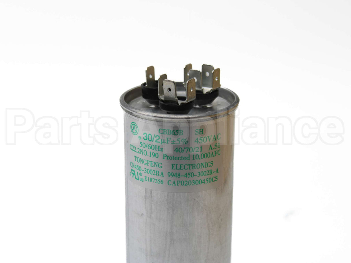 CAP020300450CS Amana-Goodman 2/30Mfd 450V Dual Capacitor