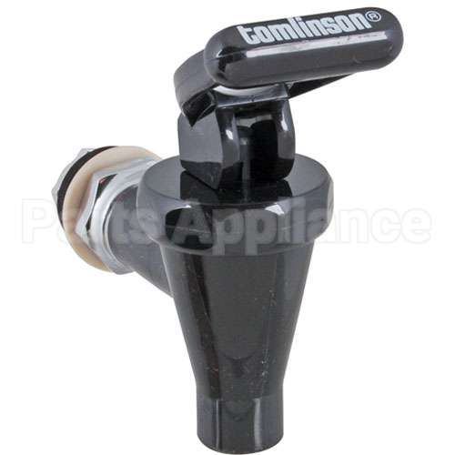 CM101403 Compatible Carlisle Foodservice Faucet, 5/8-18 Thd, Black Plst