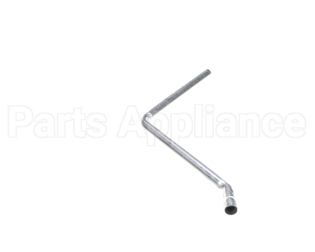 CM4-0802 Continental Refrigeration Drain Tube, Evap, Aluminum 2 & 3 Section