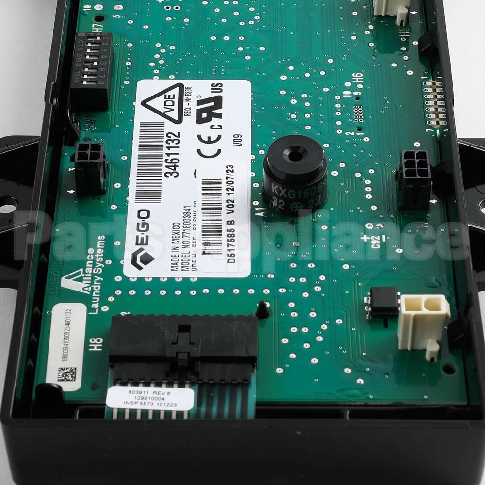 D517585 Speed Queen Assy,Blue H4 Dryer Cntrl Home Sahara