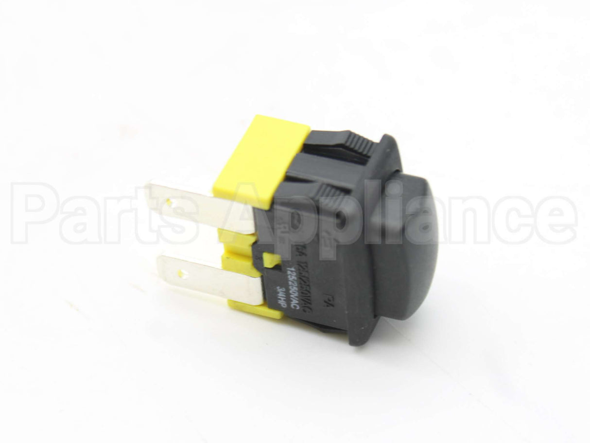 D517617 Speed Queen Switch,Push Button Spst No,Blk