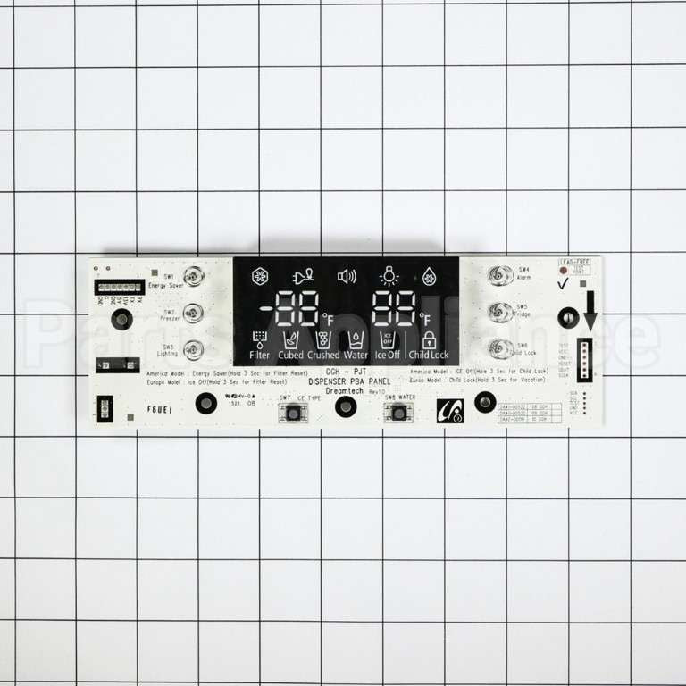 DA41-00522A Samsung Assy Pcb Kit Led;Guggenheim-Pjt,F-Door,F