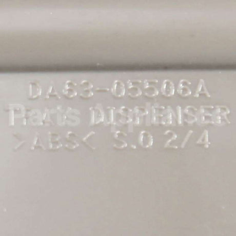 DA63-05506A Samsung Tray-Dispenser;Aw3,Abs,Creamy Stainless,