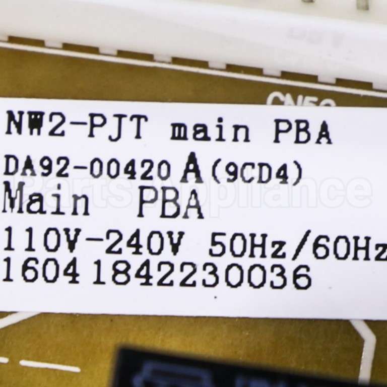 DA92-00420A Samsung Assy Pcb Main;Assy Pcb Main,Nw2 Fdr-Pjt,