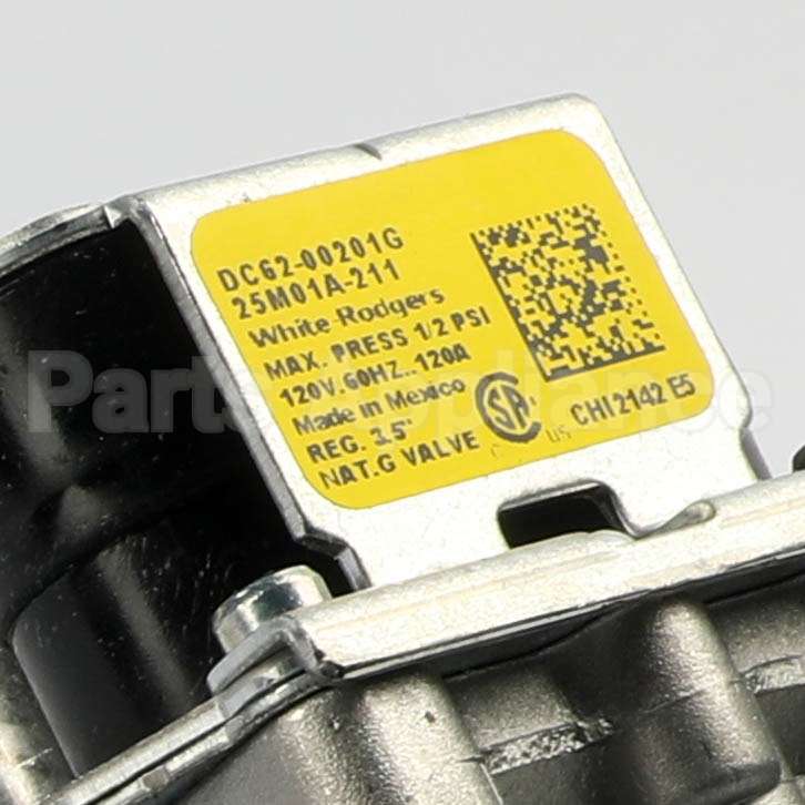 DC93-00782D Samsung Assy Burner-Module;Gas Dryer,Lng Model,V