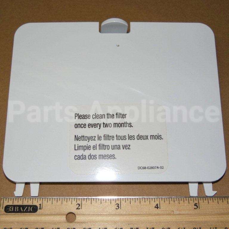 DC97-15706A Samsung Assy Cover Filter;Purple-Pjt,Wf448,Neat