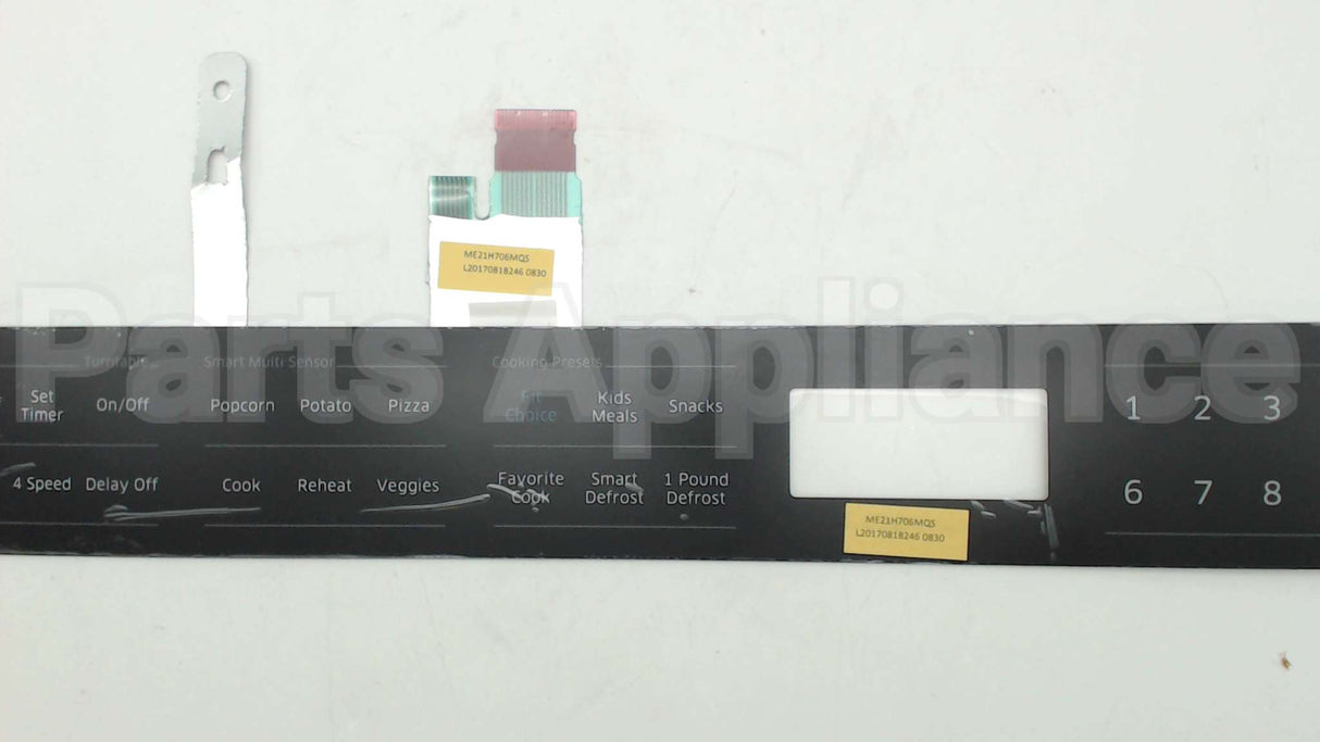 DE34-00439A Samsung Switch Membrane;Me21H706Mqs_(B),Pc,120V,