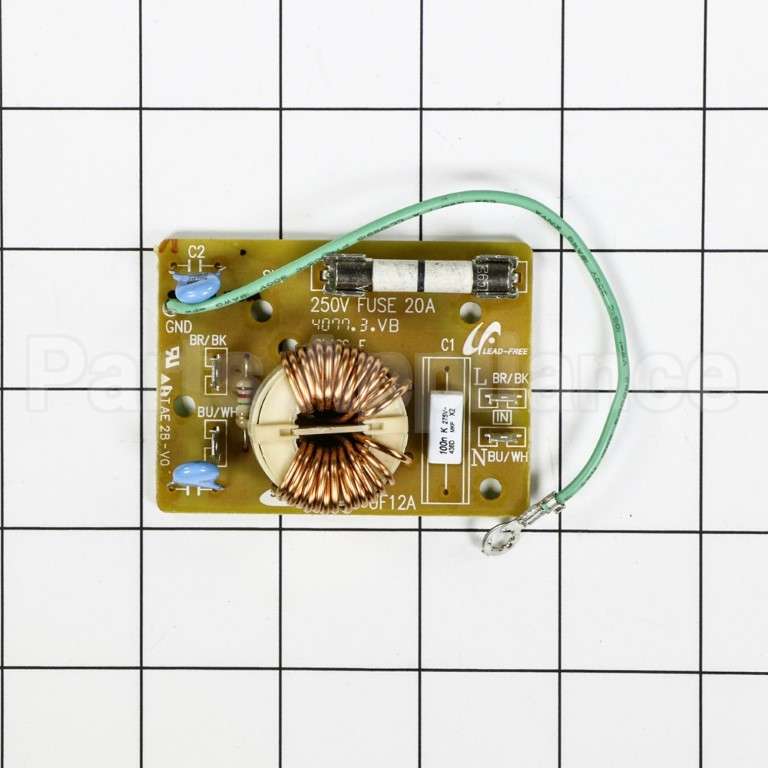DE96-00400A Samsung Assy Noise Filter;Sn-Uf12A,250V/20A,250V