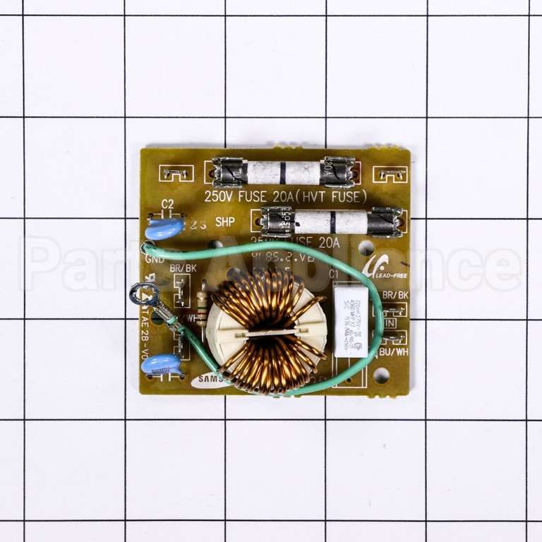 DE96-00400D Samsung Assy Noise Filter;Sn-Uf12D,250V/20A,250V
