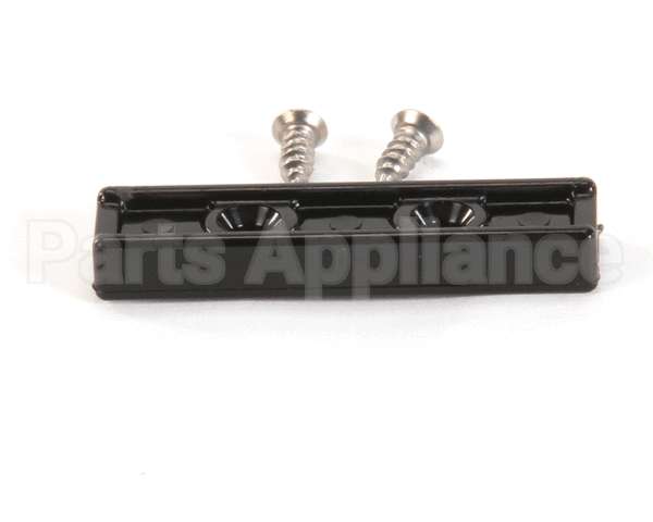 DG0012 Bki Door Guide, #1124 Black Rect