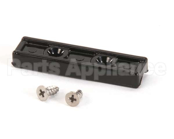 DG0012 Bki Door Guide, #1124 Black Rect